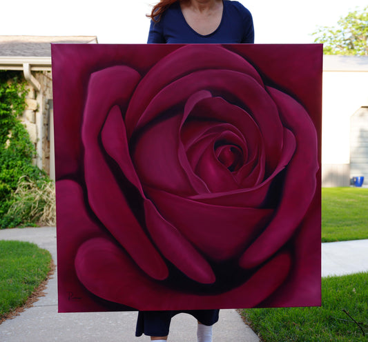 Magenta Bloom - Original