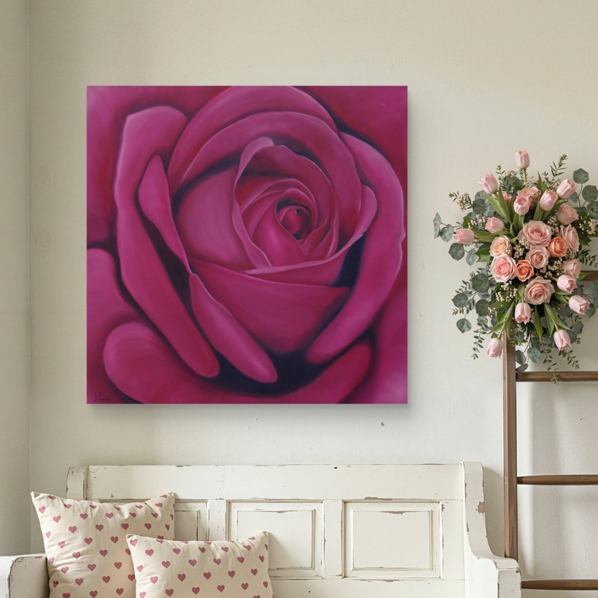 Magenta Bloom - Original
