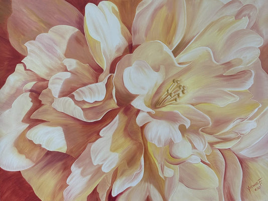 Whispers of Peach - Original